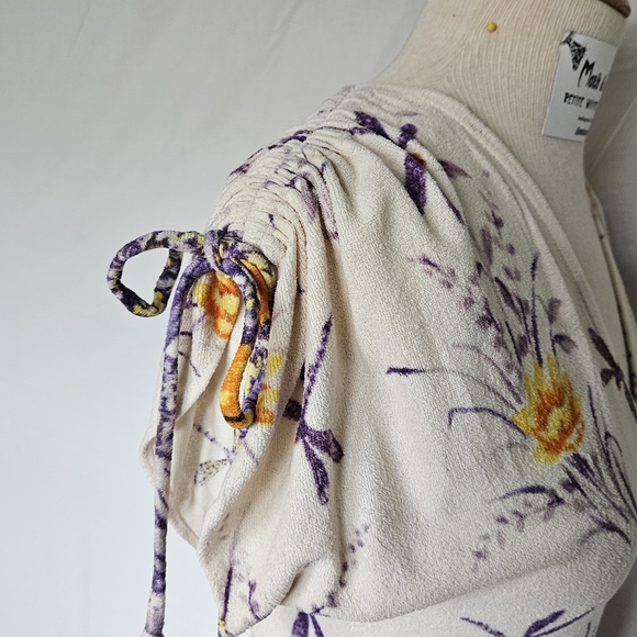 1970s Butterfields Dragonfly Dress - Picture 7 of 16